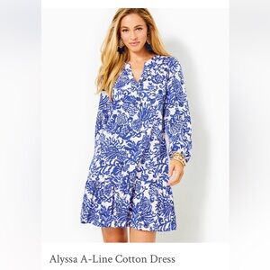 ISO Lilly Pulitzer Alyssa dress Deeper Coconut